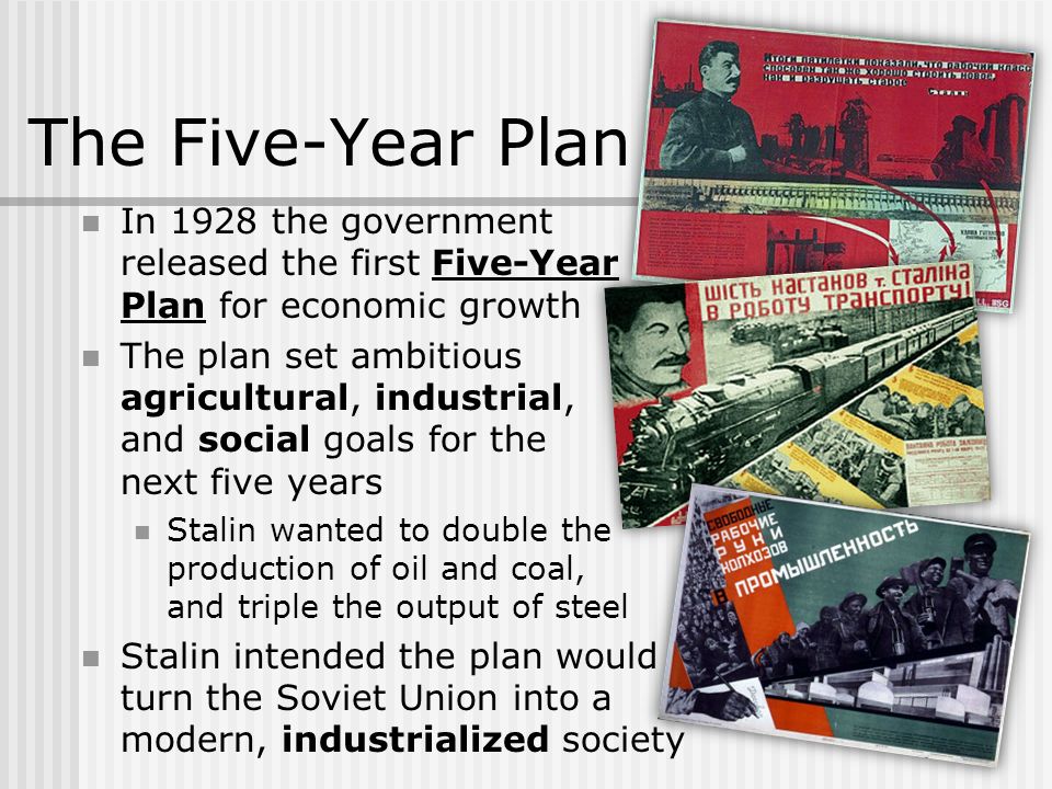 Impact of stalin s first five year